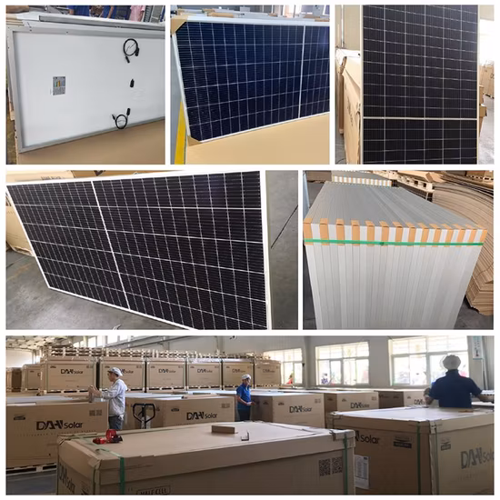 Hanse 5000 W 6 kW Solarpanel-System, All-in-One-Container, Solar-Wechselrichter, kombinierter PV-Controller und Batterie-Sets für Zuhause